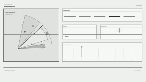 AI Decision-Making Data Visualization HUD Seamless Loop Stock Footage 342188880