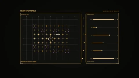 AI Decision Support Interface Seamless Loop Stock Footage 342124260