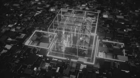 AI deep learning computer. Stock Footage 90625712