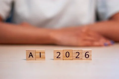 Ai development progress report future predictions visual data business clos.. 스톡 사진