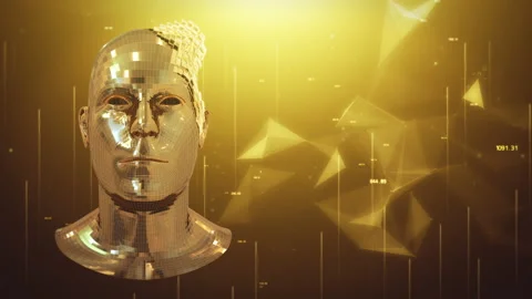 AI Digital Background Stock Footage 171842154