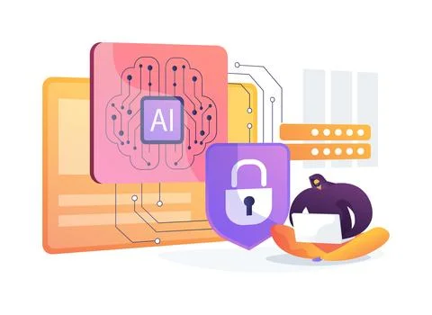 AI-Driven Fraud Prevention abstract concept vector illustration. Stockillustratie