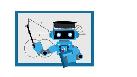 AI education Stock Footage 303230130