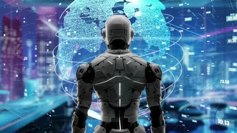 AI engineering in action. Artificial intelligence algorithm for marketing LISP 스톡 동영상 263806286