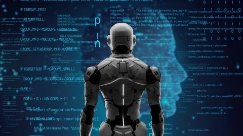 AI engineering in action. Artificial intelligence algorithm for marketing LISP 스톡 동영상 265030010