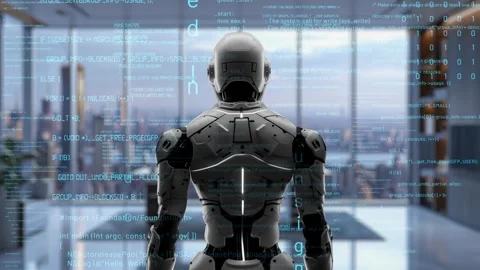 AI engineering in action. Artificial intelligence algorithm for marketing LISP 스톡 동영상 267297268