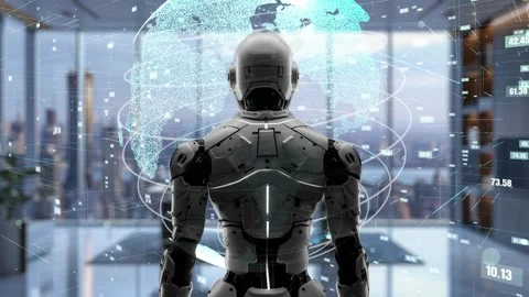 AI engineering in action. Artificial intelligence algorithm for marketing LISP 스톡 동영상 268141206