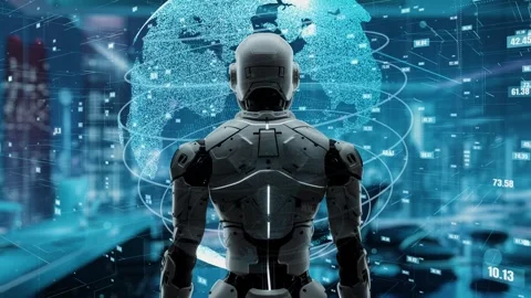 AI engineering in action. Artificial intelligence algorithm for marketing LISP 스톡 동영상 268891852