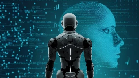 AI engineering in action. Artificial intelligence algorithm for marketing LISP 스톡 동영상 269986695