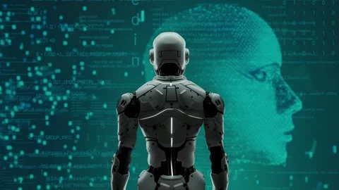 AI engineering in action. Artificial intelligence algorithm for marketing LISP 스톡 동영상 273846325