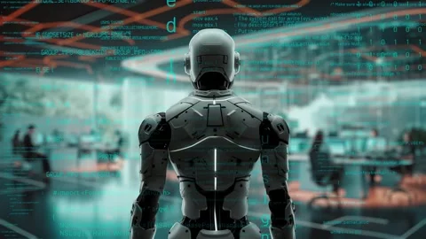 AI engineering in action. Artificial intelligence algorithm for marketing LISP 스톡 동영상 276229672