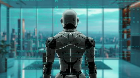 AI engineering in action. Artificial intelligence algorithm for marketing LISP Video stock 277434869