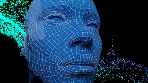 Ai face concept Stock-Footage 278613536