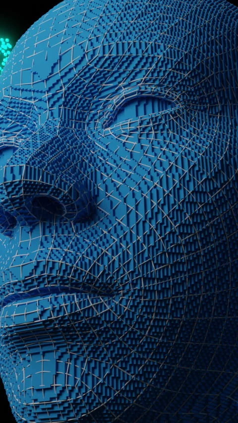 Ai face concept 스톡 동영상 278613755