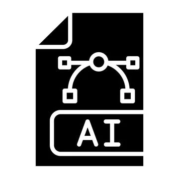Ai file Vector Icon Design Illustration Illustrazione stock