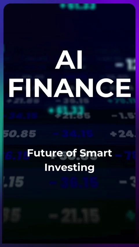 AI Finance Technology Background Animation Stock Footage 335952372