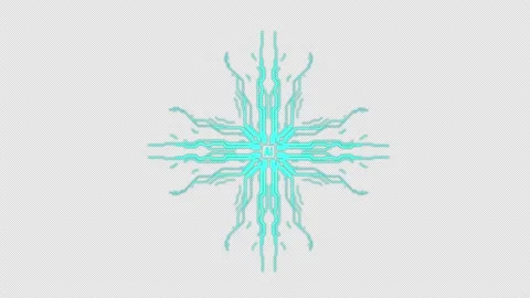 Ai With Futuristic Artificial Intelligence Spreading Through Internet Stock Footage 154614608