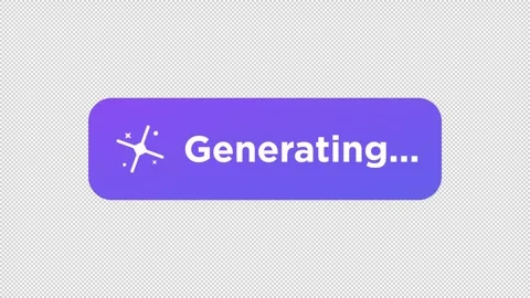 AI Generate Animation UI Icon, Artificial Intelligence Content Creation and 스톡 동영상 332675495