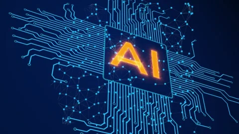 AI generated content. Neural network creates pictures. Computer creates Stock Footage 267570708