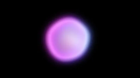 AI generating progress animation, abstract blurred dynamic colourful 3D form Stock Footage 298298846