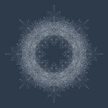 AI Generative Banner Concept In The Digital Style. Generative Ideas Design Stock Illustration