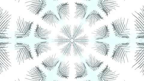 Ai growing geometric pattern of lines, nodes and intersections. 4k abstract Stock Footage 158334571