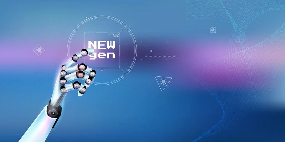 AI, how technology expands the boundaries of what is possible Stock Illustration