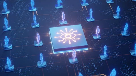 AI HR Recruitment Network for Candidate Screening and Talent Matching Stock Footage 337186504
