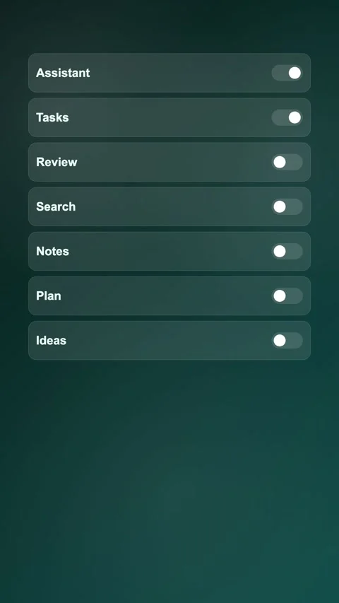 AI Idea Generator SaaS UI Animation Stock Footage 345155293