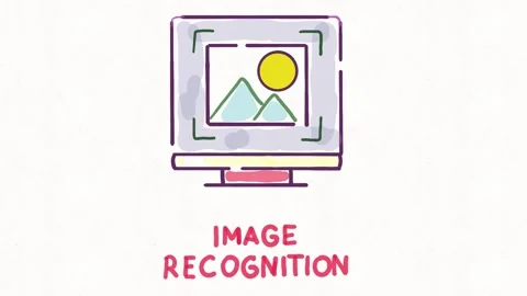 AI Image Recognition and Computer Vision Technology Concept Stock Footage 342018258