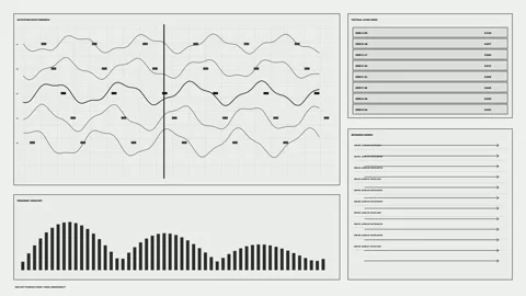 AI Inference Diagnostic HUD Seamless Loop Stock Footage 342187315