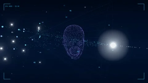Ai inference funnel prediction output Stock Footage 340018697
