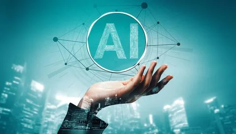 AI Learning and Artificial Intelligence Concept. uds 스톡 사진