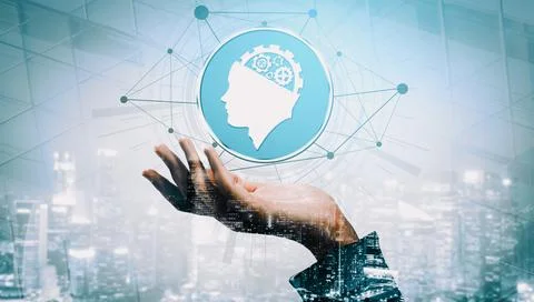 AI Learning and Artificial Intelligence Concept. uds Stock Photos