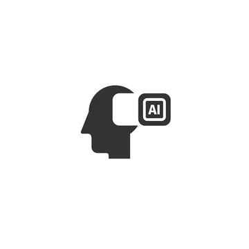 AI line icon. Vector signs for web graphics. 库存插图