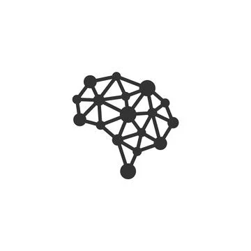 AI line icon. Vector signs for web graphics. Stock Illustration