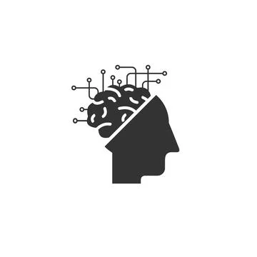 AI line icon. Vector signs for web graphics. イラスト素材