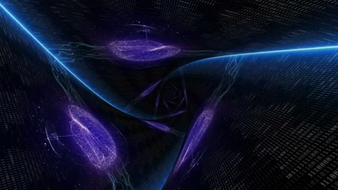 AI Machine Learning Brain Animation, Background, Loop Video stock 295925454