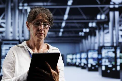 AI machine learning infrastructure Stock Photos