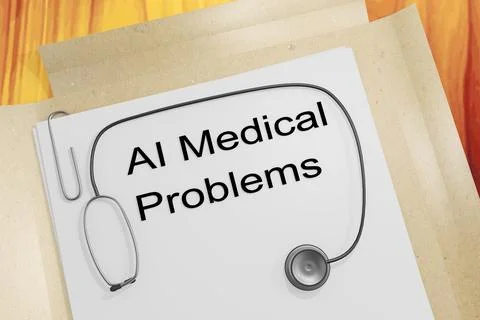 AI Medical Problems concept Stock Illustration