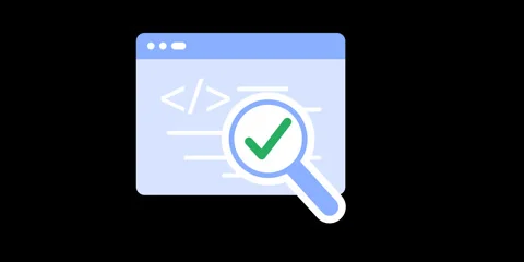 AI Model Auditor Compliance Verification Animation 스톡 동영상 334829040