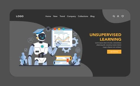 Ai model concept. Flat vector illustration. イラスト素材