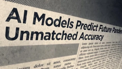 AI Models Predict Future Pandemics with Unmatched Accuracy Headline Vídeos de archivo 317031234