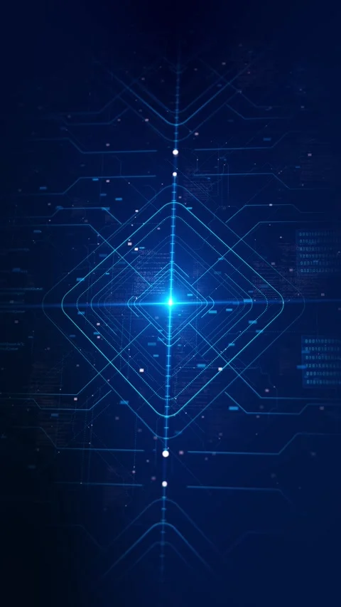 AI network connecting artificial intelligence terms neural networks, machine dee 库存影片 341894343