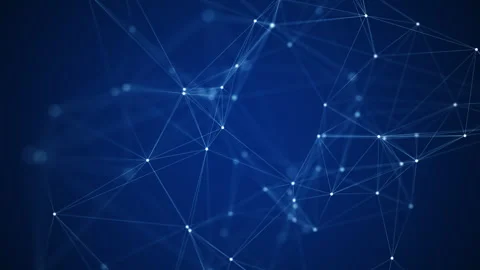 Ai network plexus technology background Stock-Footage 242952098