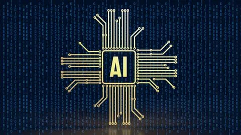 The ai or Artificial Intelligence image for technology  concept 3d rendering Stock Illustration