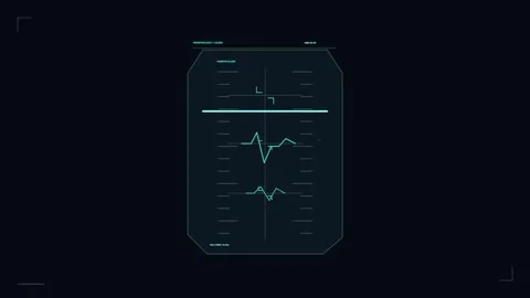 AI Pattern Recognition Interface Seamless Loop Stock Footage 342231330