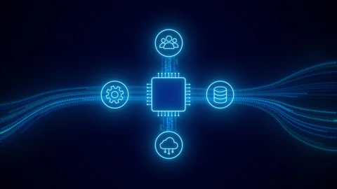 AI Powered Engineering for Manufacturing Digital Innovation Stock Footage 346196306