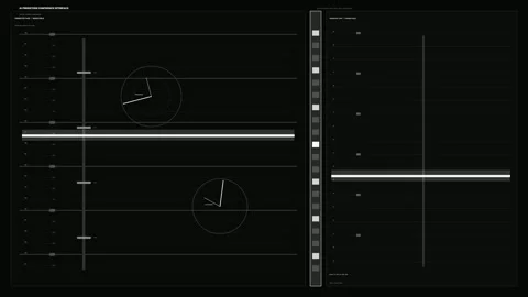AI Prediction Confidence Interface HUD Stock Footage 342216727