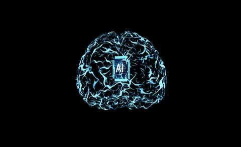 AI processing datasets for training 스톡 일러스트